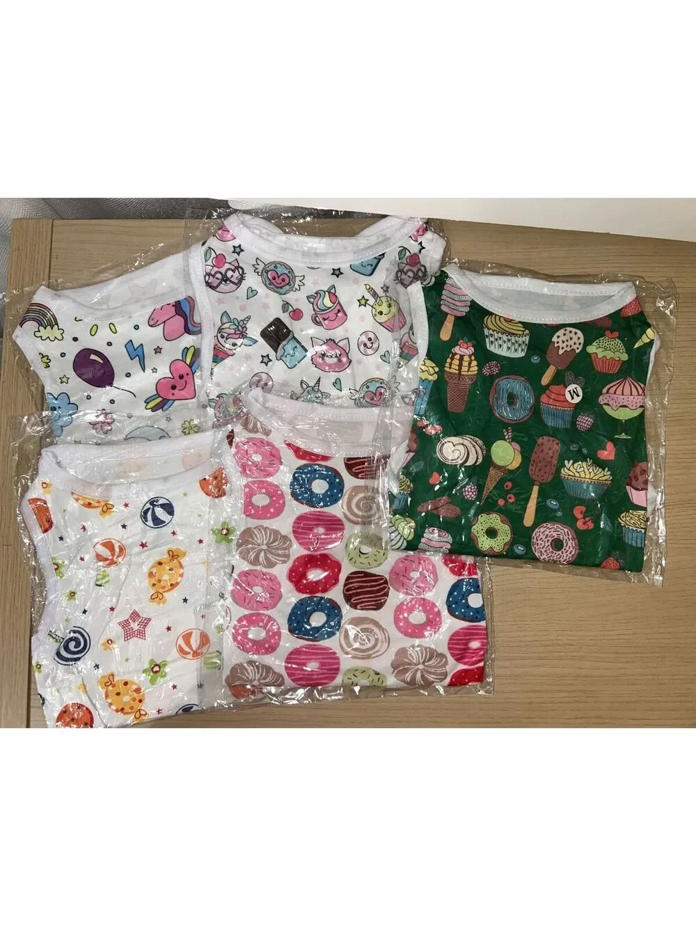 Set of 5 Dog Clothes